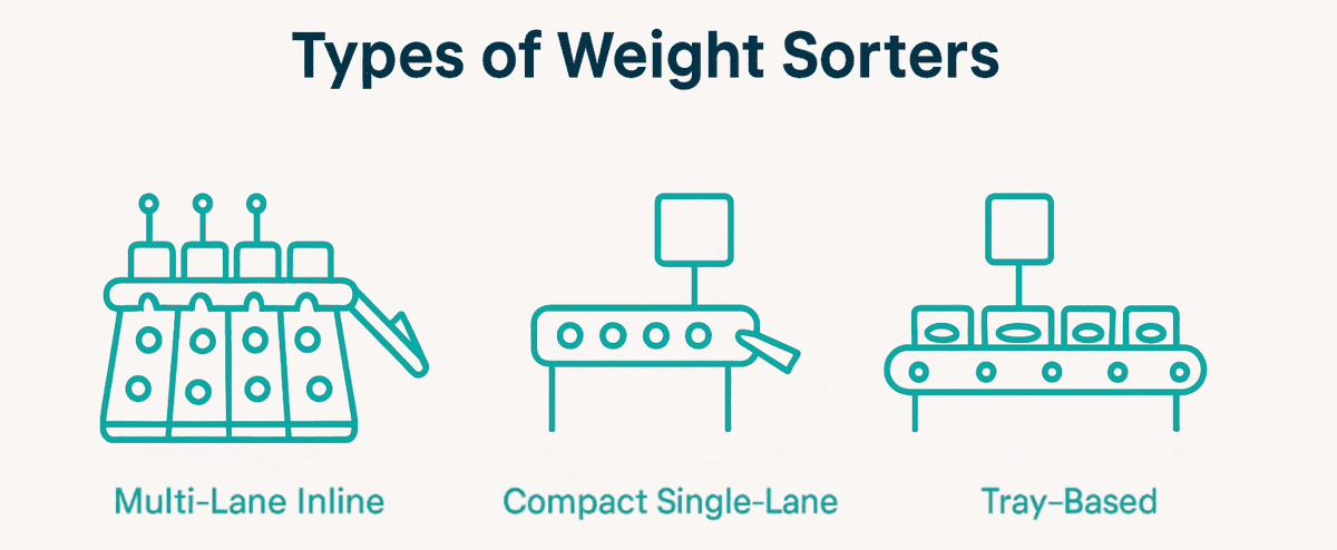 Comparing Weight Sorter Types of SameGram