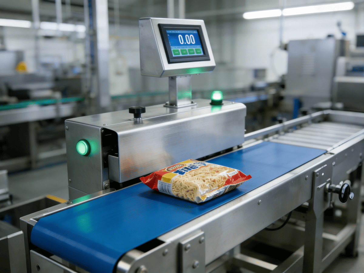 SameGram Dynamic Checkweigher for Instant Noodle Packets