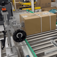 Automatic Weigh Price Labeler for Dual-Side Cartons | SameGram