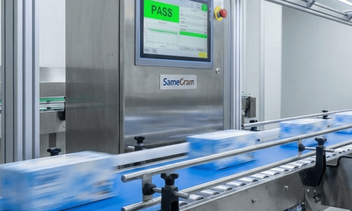 动态检重秤：高精度自动重量检测