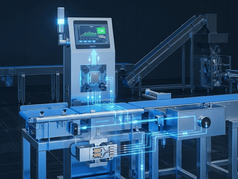 SameGram Dynamic Checkweigher for Snack Packaging