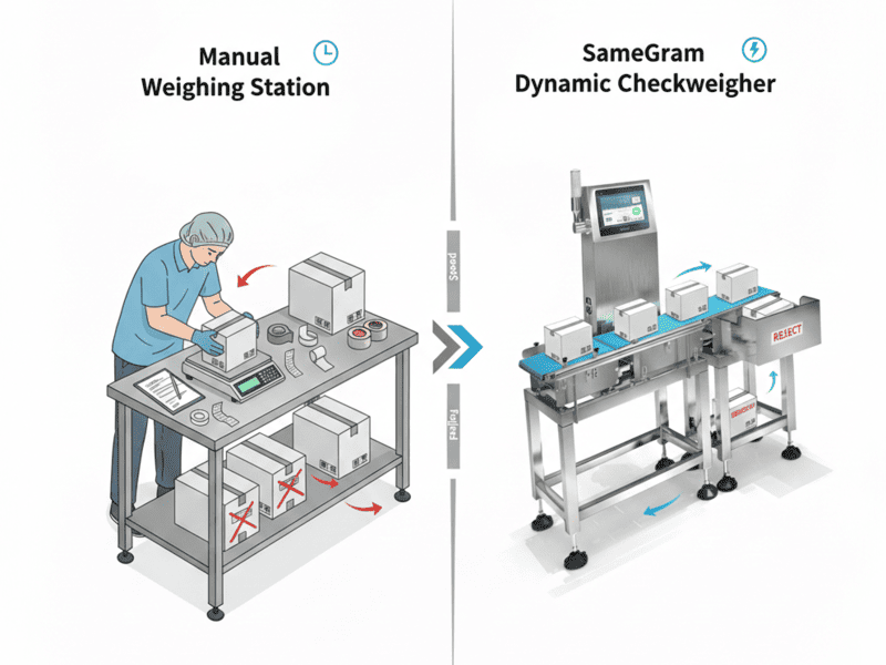 Advantage of SameGram Dynamic Checkweigher