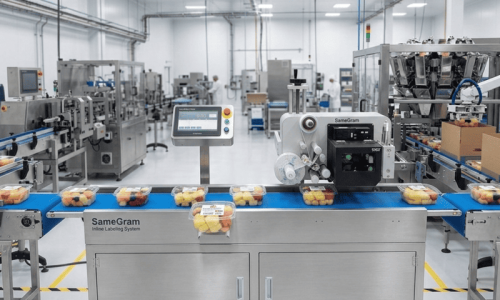 高性能称重价格标签机 | SameGram 自动系统