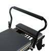 Studio Quality Pilates Reformer Machine for Professional Use​ | Full-track Footbar System ｜Aluminum | Black
