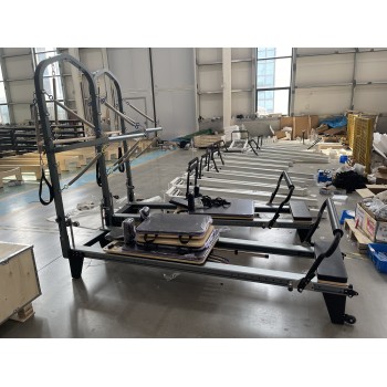 Home Pilates Reformer Machine for Professional Use​ | Full-track Footbar System ｜Maple Wood