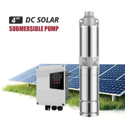 S4HS-4 Inch Solar Helical Rotor Borehole Pump - Efficient Submersible Screw Pump with MPPT Controller
