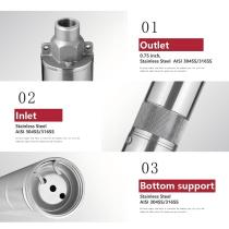 S3HS-3 Inch Solar-Powered Helical Rotor Pump with MPPT Controller - Tailored OEM/ODM Manufacturing