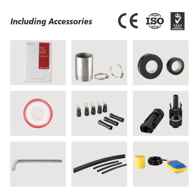 Z4/6SC-6 inch Solar-Powered Centrifugal Submersible Borehole Pump Stainless Steel Impeller Pump with MPPT Controller