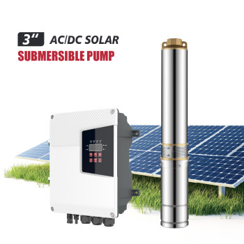 Z3PCB-3 inch AC/DC Hybrid High Quality Centrifugal Submersible Borehole Solar Water Pump