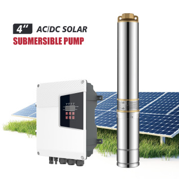 Z4PCB-4 inch AC/DC Hybrid Centrifugal PUMP Submersible Borehole Solar Pump