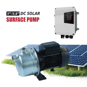 SSGJ Solar-Powered Jet Surface Pump Solar Water Pump with MPPT Controller for Drinking Water