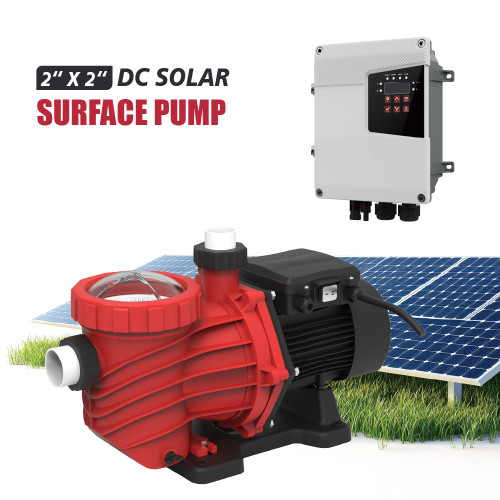 SSSP DC Solar-Powered Swimming Pool Pump for Water Treatment with MPPT Controller