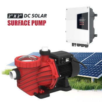 ZSSP-ADHY AC/DC Solar-Powered Swimming Pool Pump for Water Treatment with MPPT Controller
