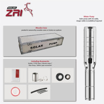 I4/6SC Built-in MPPT Controller 4/6 inch Solar-Powered Centrifugal Submersible Borehole Pump