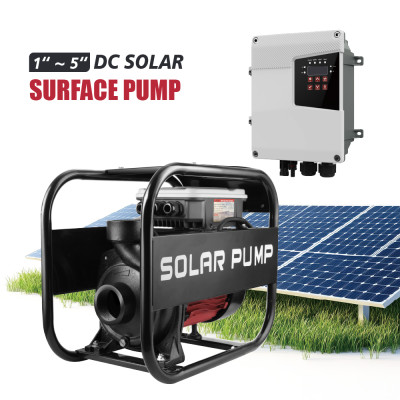 SSHF-H Solar-Powered Centrigugal Surface Pump Solar Water Pump with MPPT Controller for Agricultural Irrigation