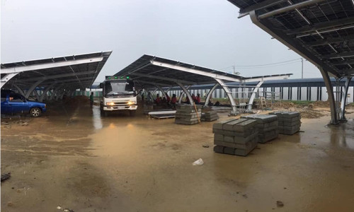 Thailand | 110KW-307kwh Solar Ev Charging System | 2024