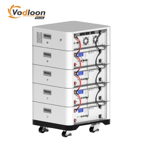 SBM-I 51.2V/400AH Low Voltage Stacked Lithium Battery With Hybrid Inverter 5.5KW/10KW