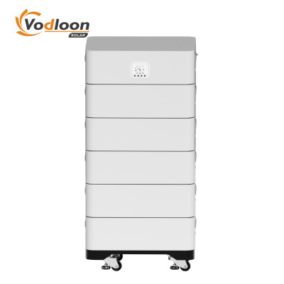 SBM-I 51.2V/500AH Low Voltage Stacked Lithium Battery With Hybrid Inverter 5.5KW/10KW