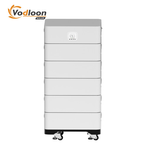 SBM-I 51.2V/500AH Low Voltage Stacked Lithium Battery With Hybrid Inverter 5.5KW/10KW