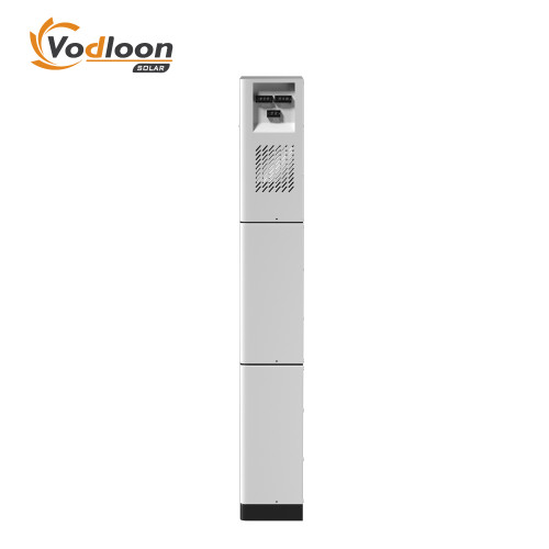 SBM-IV 51.2V/200AH Low Voltage Vertical Lithium Battery With Hybrid Inverter 5.5KW/10KW