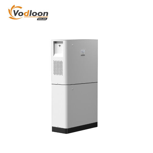SBM-IV 51.2V/100AH Low Voltage Vertical Lithium Battery With Hybrid Inverter 5.5KW/10KW