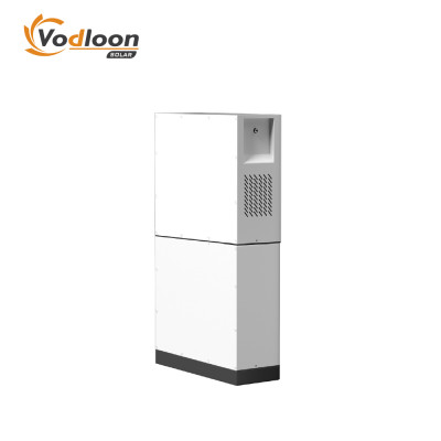 SBM-H 102.4V/100AH High Voltage Vertical Lithium Battery With Hybrid Inverter 5.5KW/10KW