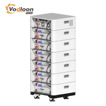 SBM-H 102.4V/300AH High Voltage Stacked Lithium Battery With Hybrid Inverter 5.5KW/10KW