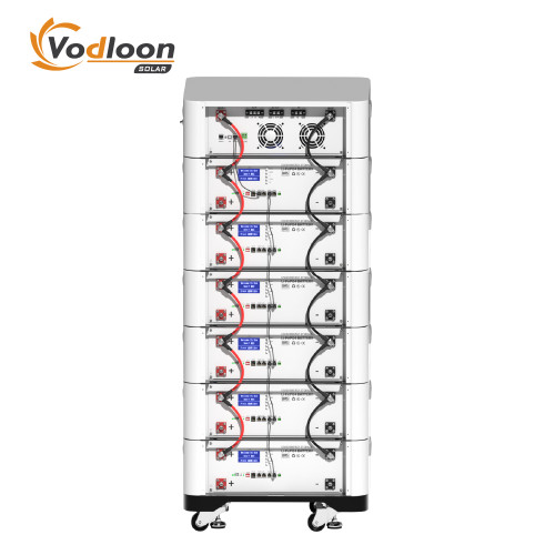 SBM-I 51.2V/600AH Low Voltage Stacked Lithium Battery With Hybrid Inverter 5.5KW/10KW