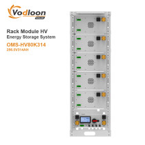 OMS-HV80K314 Rack storage lithium battery 256V314AH