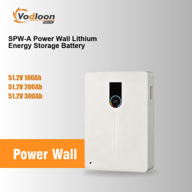 SPW-A 51.2V Power Wall Lithium Energy Storage Battery Wall Mount Lithium Battery