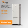 SBM-IV 51.2V/200AH Low Voltage Vertical Lithium Battery With Hybrid Inverter 5.5KW/10KW