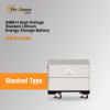 SBM-H 102.4V/50AH High Voltage Stacked Lithium Battery With Hybrid Inverter 5.5KW/10KW