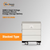 SBM-H 102.4V/100AH High Voltage Stacked Lithium Battery With Hybrid Inverter 5.5KW/10KW