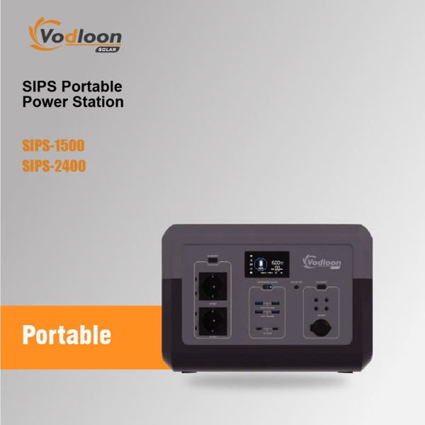 SIPS Portable Power Station 1500W