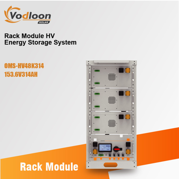OMS-HV48K314 Rack storage lithium battery 153.6V314AH
