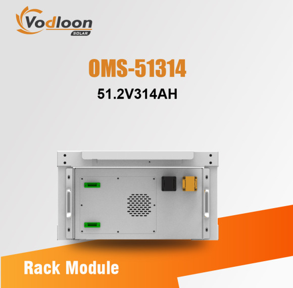 OMS-HV51314 Rack storage lithium battery 51.2V314Ah