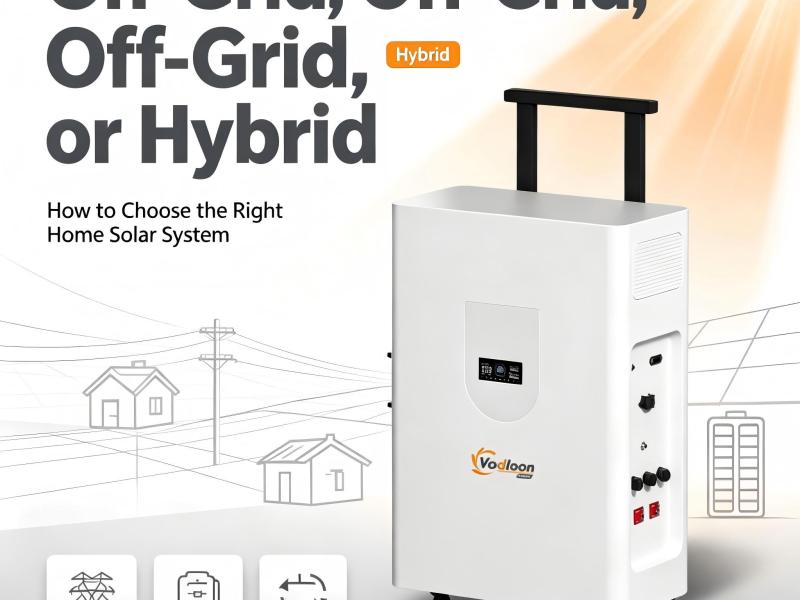 On-Grid, Off-Grid, or Hybrid: How to Choose the Right Home Solar System