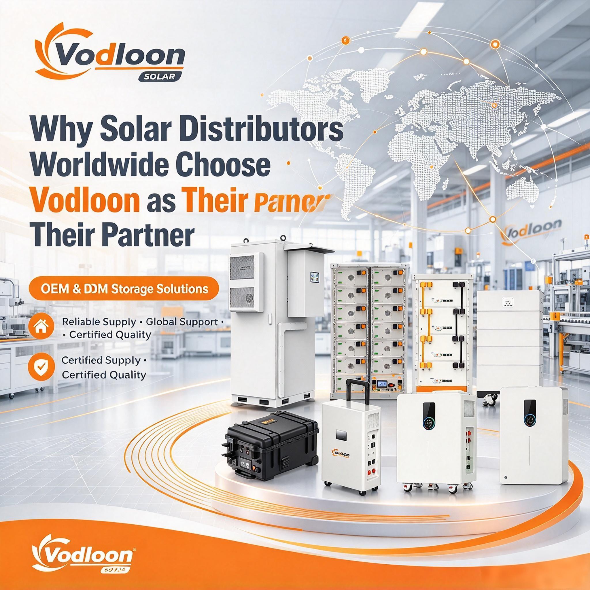 Why Solar Distributors Worldwide Choose Vodloon as Their Partner