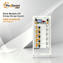 OMS-HV25K100 Rack storage lithium battery256.0V100AH