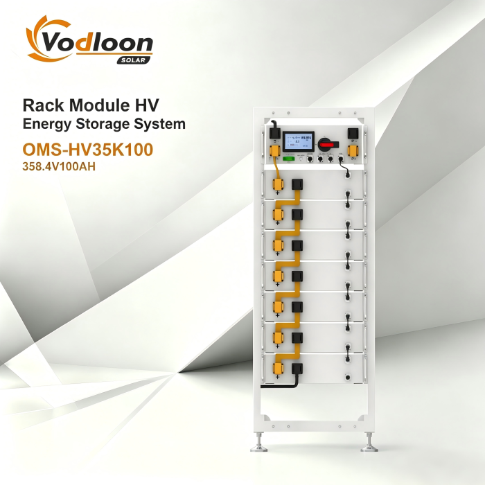 OMS-HV35K100 Rack storage lithium battery358.4V100AH