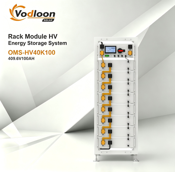 OMS-HV40K100 Rack storage lithium battery409.6V100AH