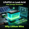 LiFePO4 vs Lead-Acid: Why Lithium Batteries Are the Smart Choice for Solar Storage