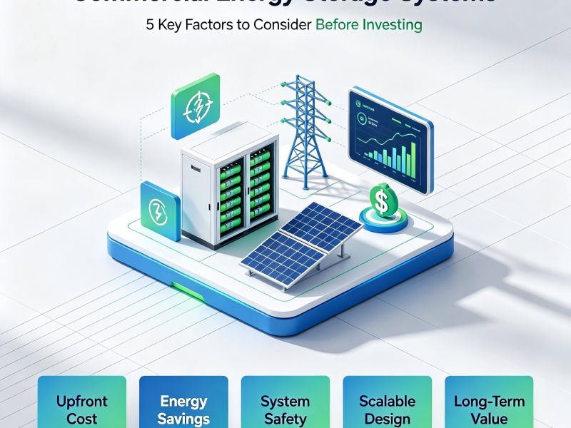 Commercial Energy Storage Systems: 5 Key Factors to Consider Before Investing