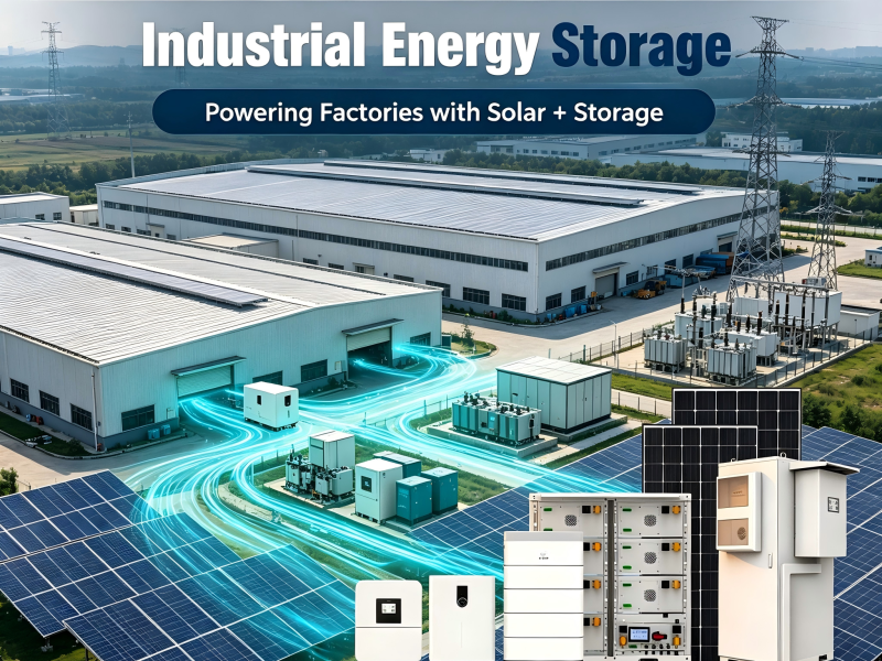Industrial Energy Storage: Powering Factories with Solar + Storage