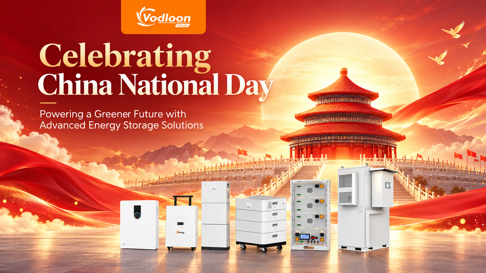 Celebrating China National Day: Powering a Greener Future with Vodloon