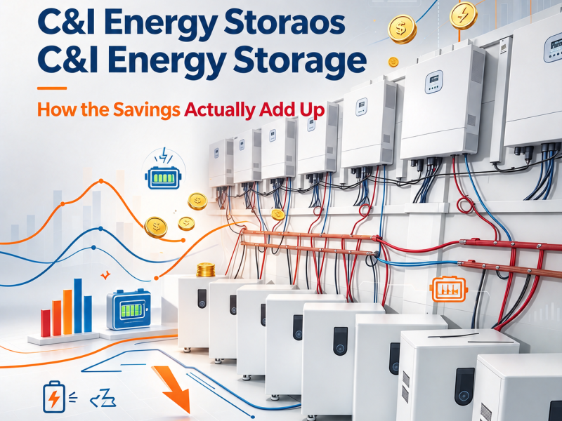 The Economics of C&I Energy Storage: How the Savings Actually Add Up