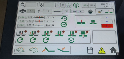 Welding data recording system for quality traceability