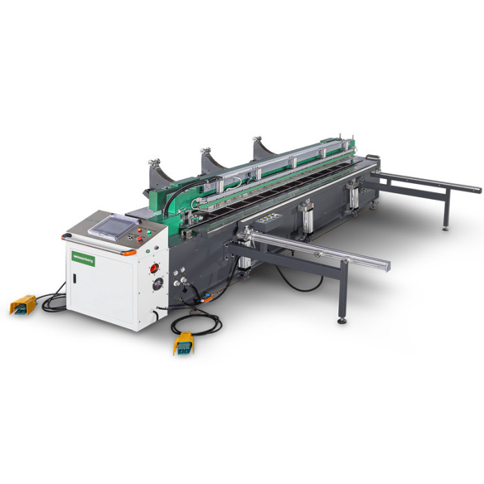 Plastic sheet welding and bending machine
