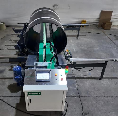 Sistema combinado de soldadura y doblado de 3 metros entregado a un nuevo cliente en Colombia antes del Año Nuevo Chino