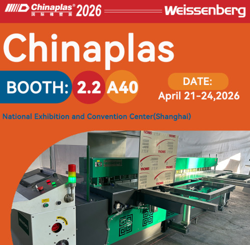 Why CHINAPLAS 2026 Matters for the Plastic Welding Industry – Meet Weissenberg at Booth 2.2 A40